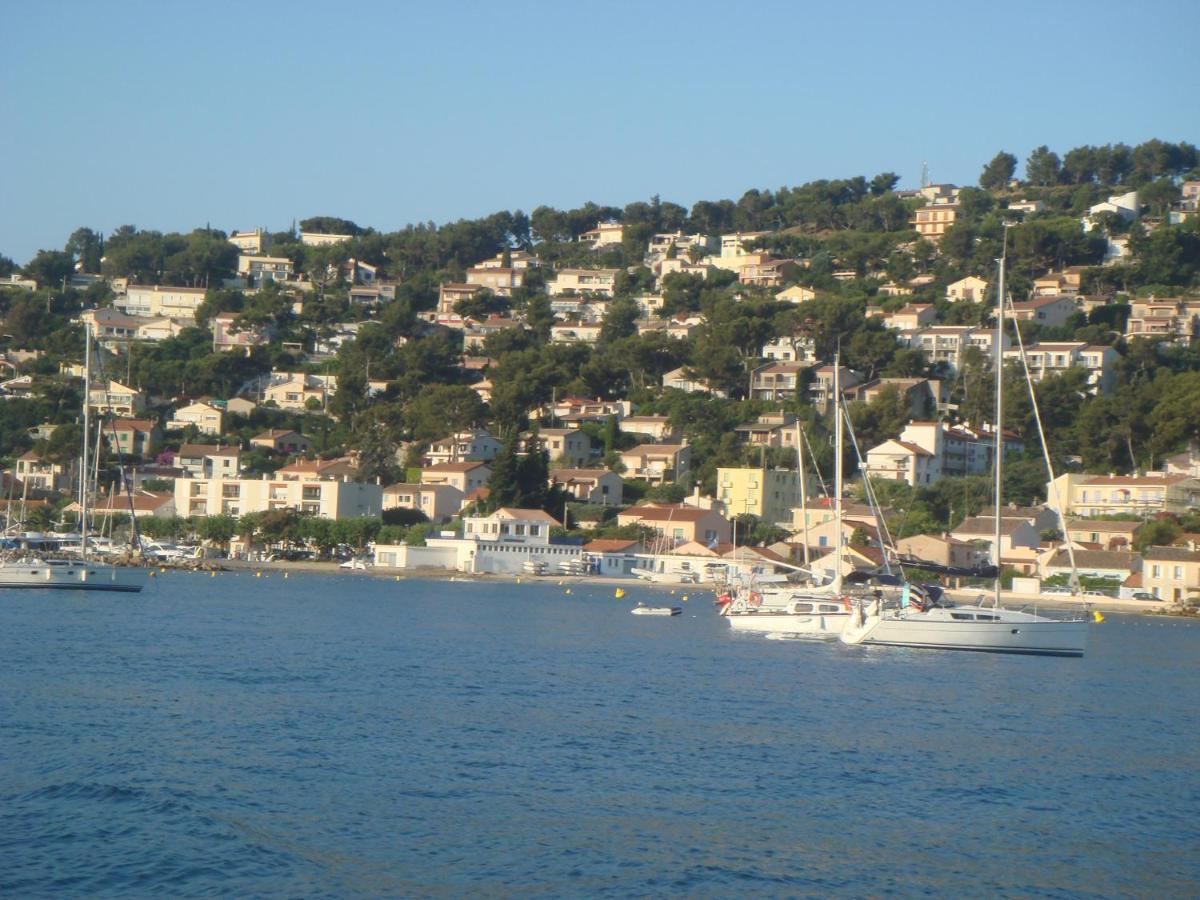 Petite Etoile de Mer: Beachfront Studio with Terrace Saint-Mandrier-sur-Mer Exterior photo